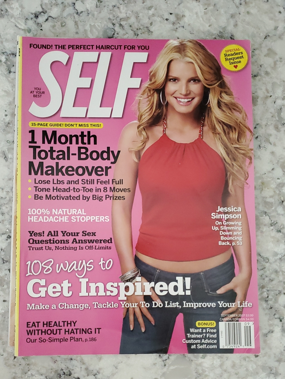 Jessica Simpson Allure Glamour Jane Self Magazine Set 2009 2010 2007 2006 - Picture 3 of 9